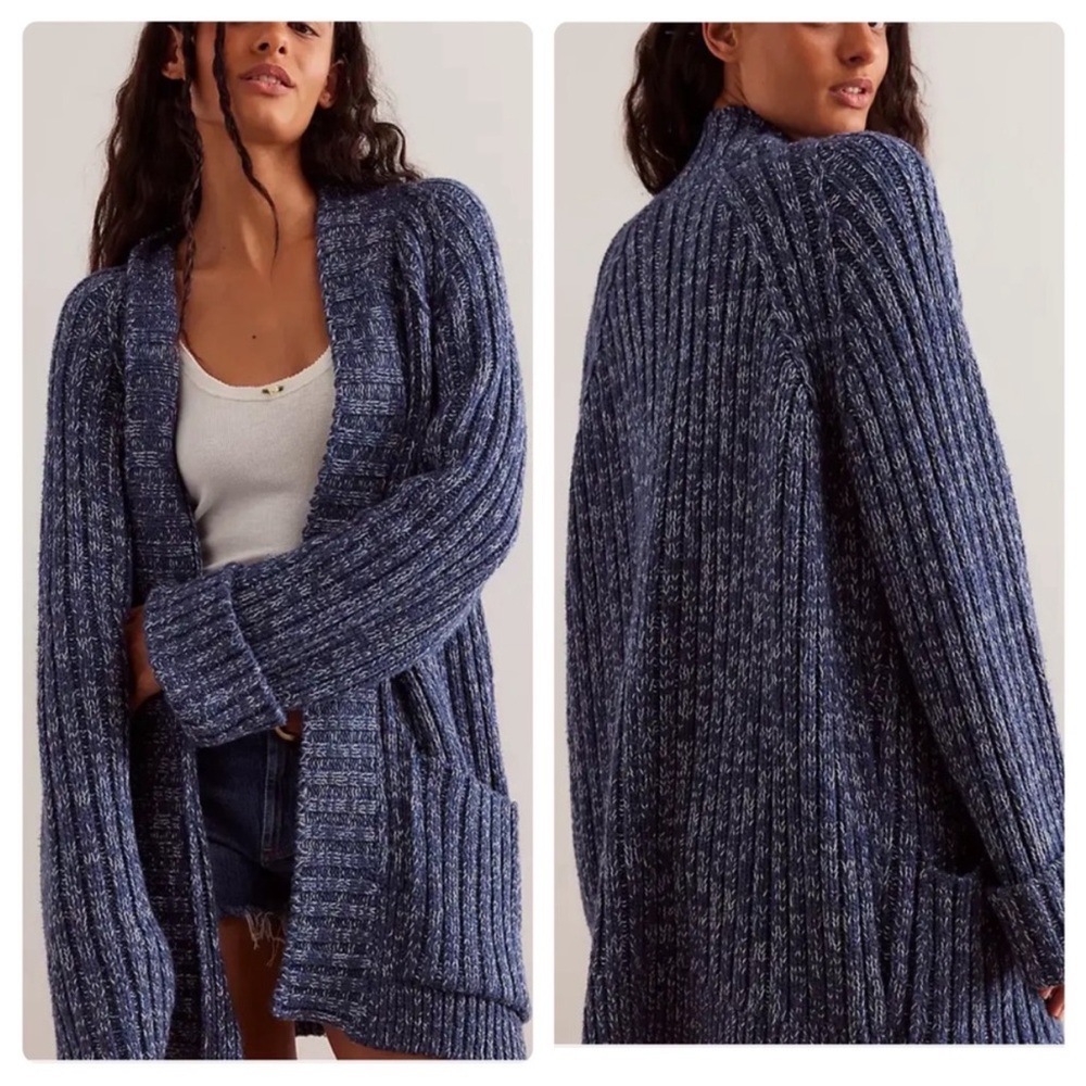 Free People blossom knit cardigan size medium